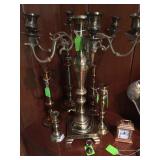 Brass candle sticks 
