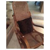 Vintage bent wood rocker 