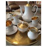 Antique coffee/tea set, made in Germany, Bareuther 