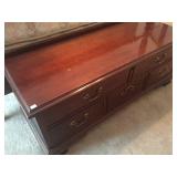 Cherrywood cedar chest 