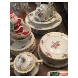 Chantilly Haviland France Luncheon Set