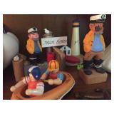 Hand Carved Sailors 