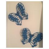 Vintage wicker butterflys 