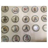 Hummels Christmas plate collection, made in West Germany