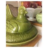 Vintage chick in a nest 