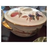 Royal Worcester covered casserole dish 