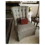 Fabric side chair 