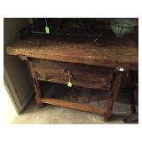 Anitque end table 