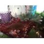 Variety of colored glass decoratives 