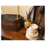 Antique Copper Wash Tub, 