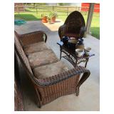 Victorian Wicker Patio Furniture 