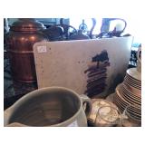 Cat Placemats, Crock Pitcher 