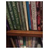 Garden Books and Cookbookes 