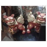 Pair of Foo Dogs 