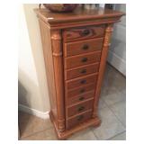 Oak Jewerly Chest 