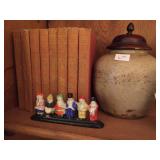 Crockery Ginger Jar
