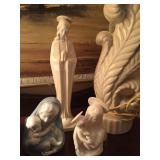 Porcelain Mary Figurines 