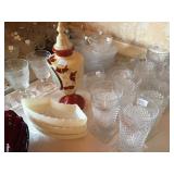 Massive Collection of Duncan & Miller " Sandwich" Glass 