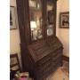Hand Carved Antique Lion Head Secretary