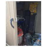 Step stool and tools 