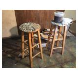 Painted Stools 