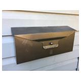 Brass mail box 