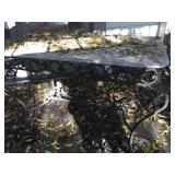 Wrought Iron Patio Table 