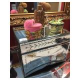 Venetian Mirror Box and Tray 