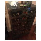 Black Lacquered Chest 