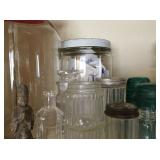 vintage jars and bottles