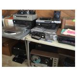 stereo components, electronics