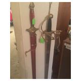 Decorative swords