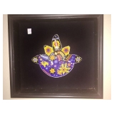 Huichol bead art - frames