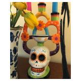 Day of the Dead Candle Stick Holders