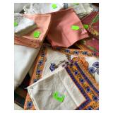 Miscellaneous Vintage Placemats and Napkins