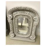 Antique Hand Carved Mirror