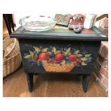 Hand painted Storage Box