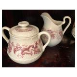 Purple Old Vine China, Wedgwood, 56 pieces pattern