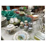 Kitchenware, Salt and Pepper Shakers, Vintage storage bowls