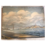 Original Oil by M.B. Richter, Painted for 1939 Worlds Fair 2nd one