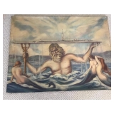 Another Original Oil by M.B. Richter, Painted for 1939 Worlds Fair