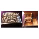 Italian Marquetry Beautiful inlaid Cigarette Music Box