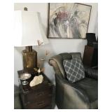 Lamps, End Tables, Decorative Art