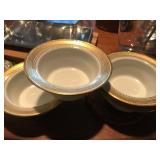 Custard Cups, Wm Guerin & Co, Limoges France 