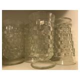 Vintage Water goblets, Colonial style