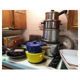 Assortment of cookware