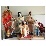 Asian doll collection