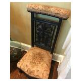 Antique Needlepoint Kneeling bench or stool