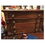 Antique Oak Sewing Cabinet