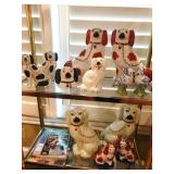 Collection of Reproduction English Stafforshire Spaniels